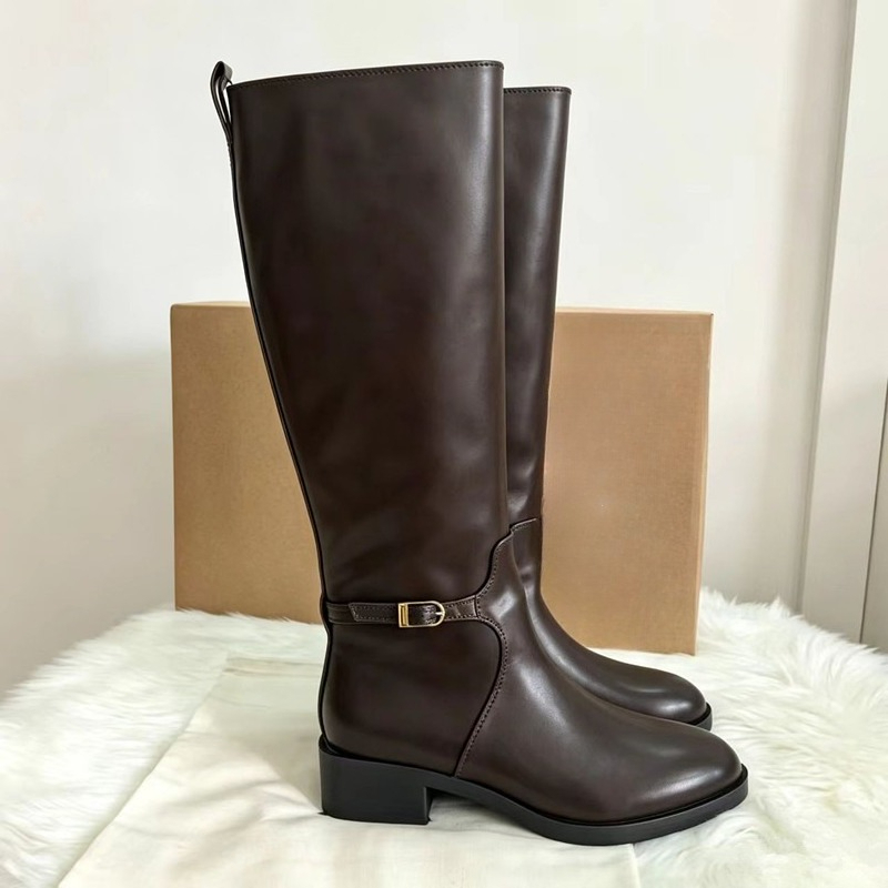 Waterproof Winter Boot - New Vintage Soft Leather Knee Boots