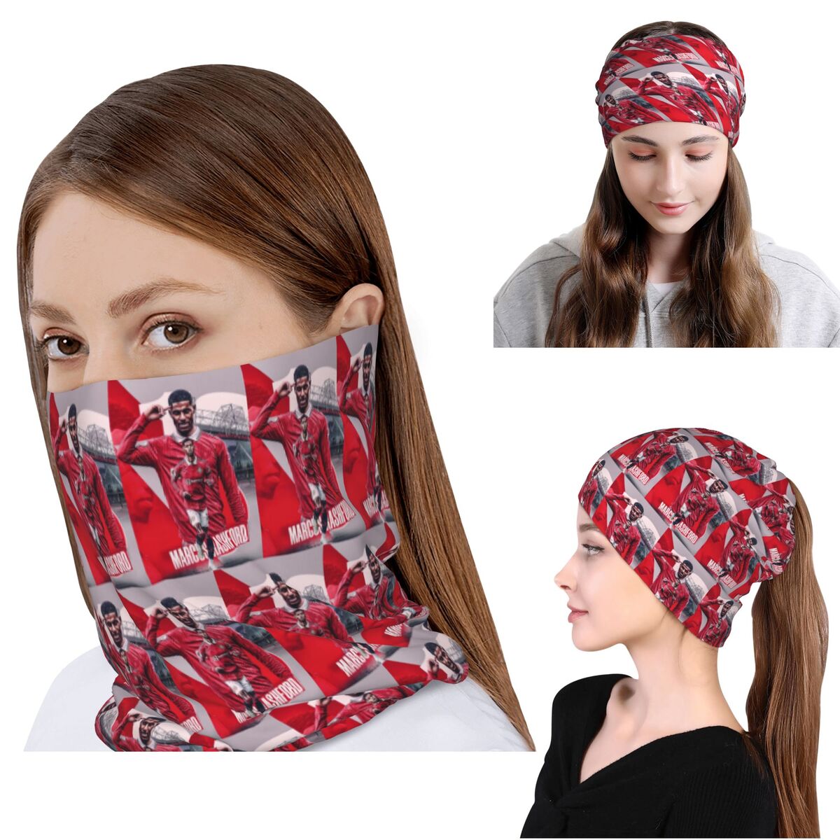 Knit Beanie Hat Warm - Marcus Rashford New Goal Celebration Bandana
