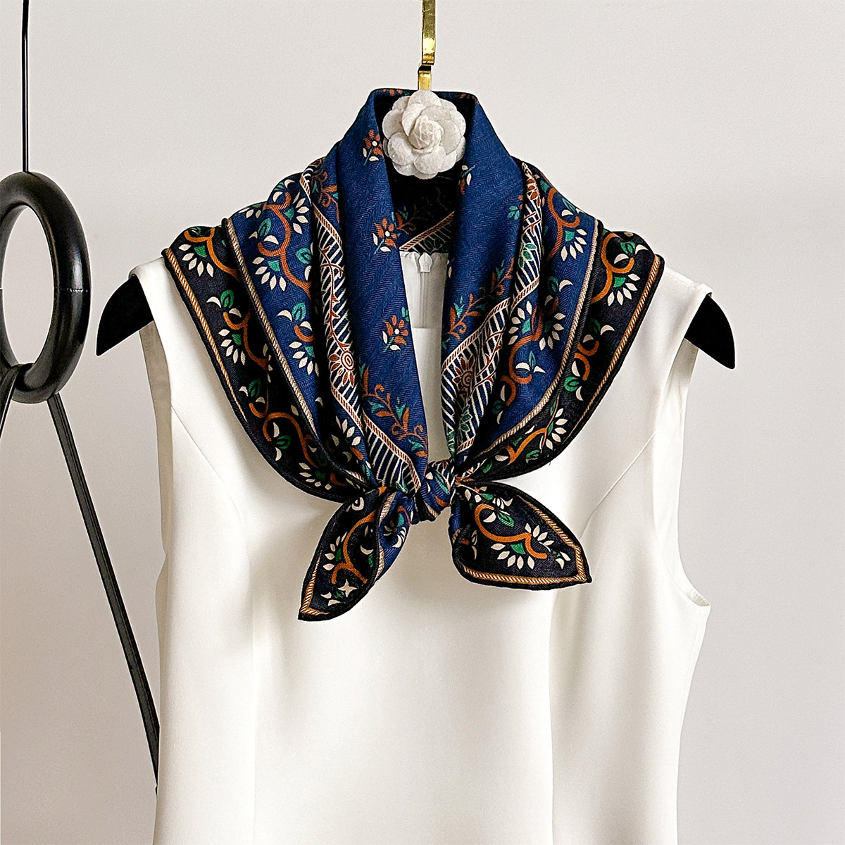 82% Wool 18% Silk Scarf Women  - Shawl Wrap Winter recension och pris