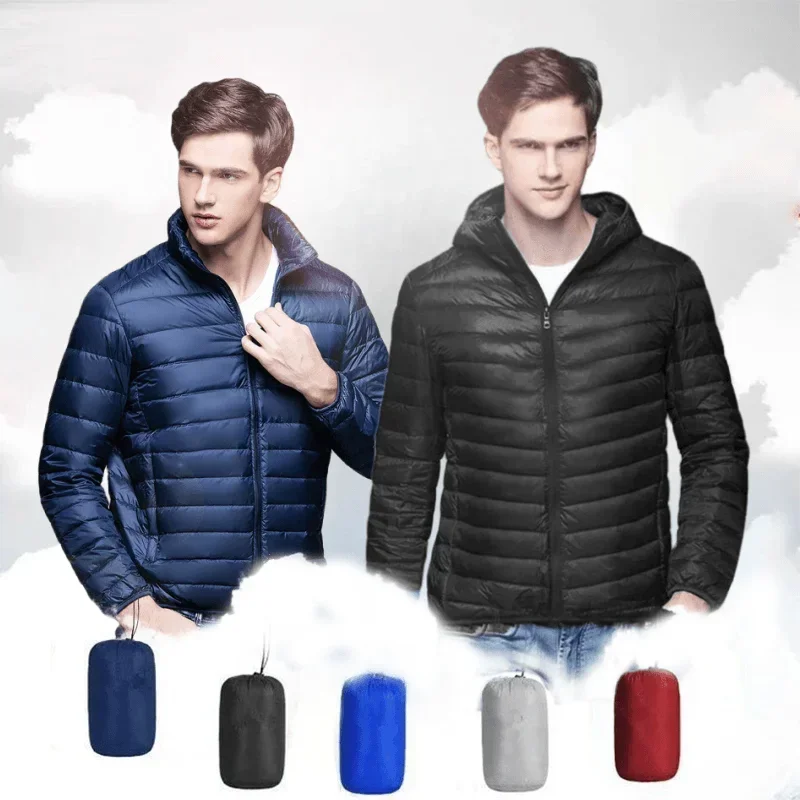 UETEEY 2024 Autumn Winter Whit - Down Jacket Packable recension och pris
