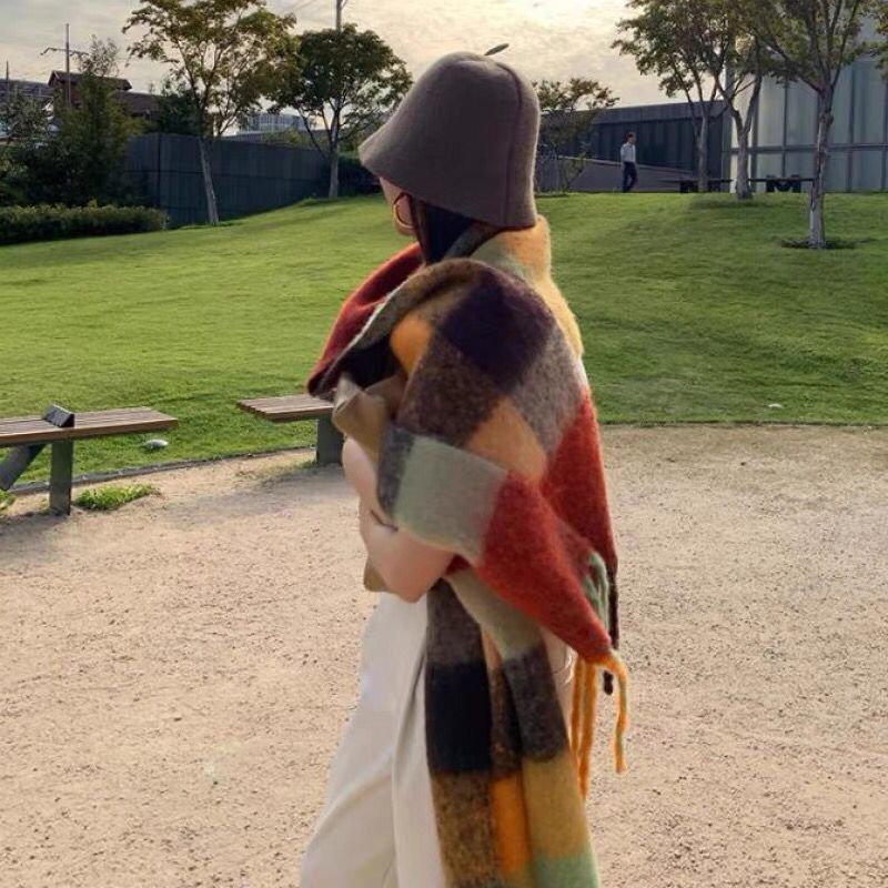 NEW Luxury Winter Thick Warm S - Shawl Wrap Winter recension och pris