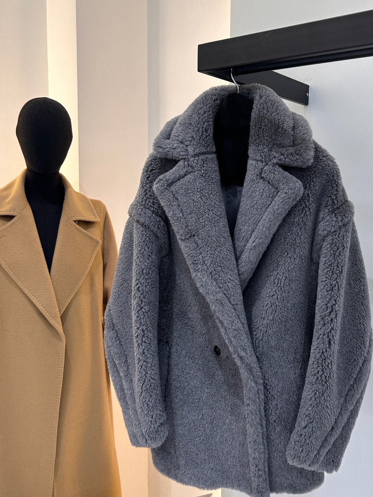 Max Short Teddy Bear Coat 62%  - Wool Coat Peacoat recension och pris