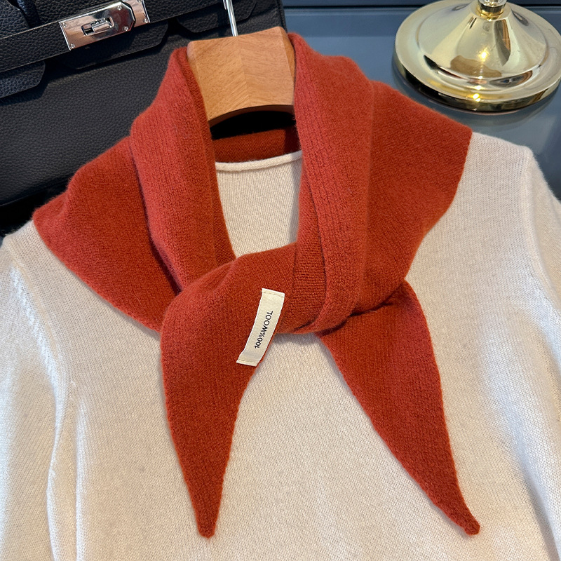 100% Wool Korean Style Knitted - Shawl Wrap Winter recension och pris