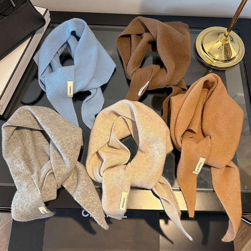 100% Wool Korean Style Knitted - Shawl Wrap Winter recension och pris