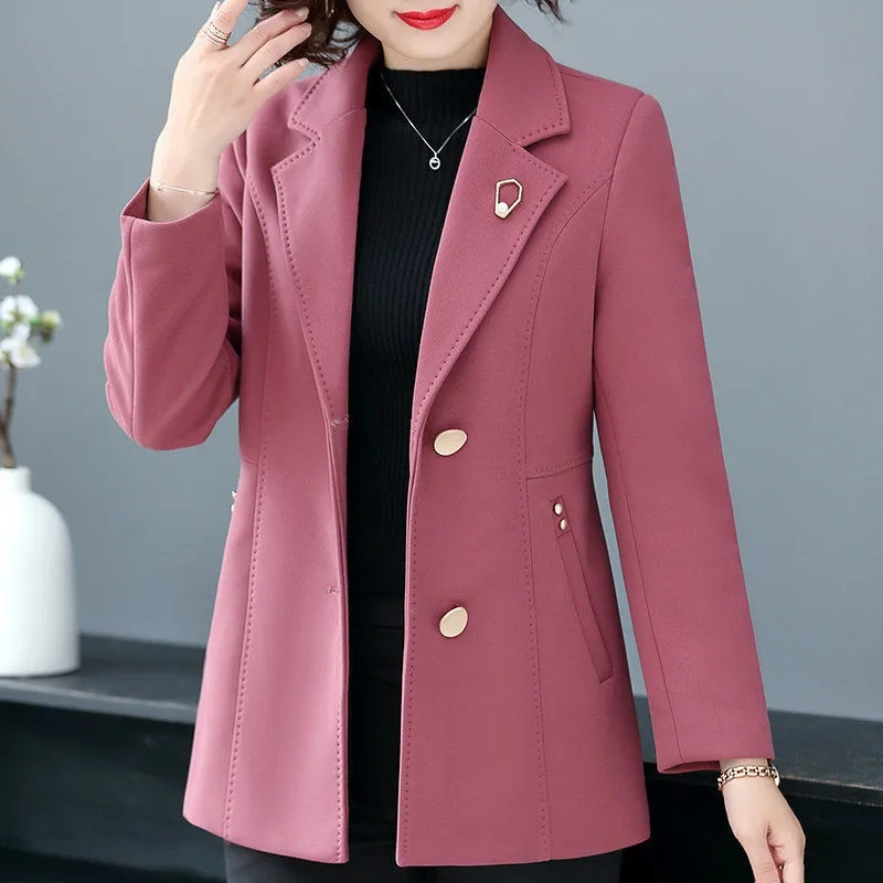 Autumn Coat Short 40 Year Old  - Wool Coat Peacoat recension och pris