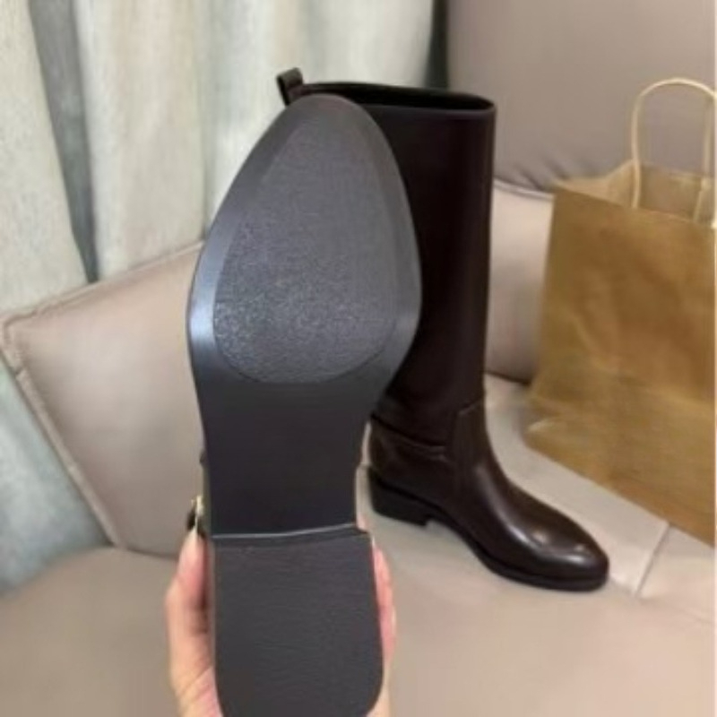 New Vintage Soft Leather Knee  - Waterproof Winter Boot recension och pris