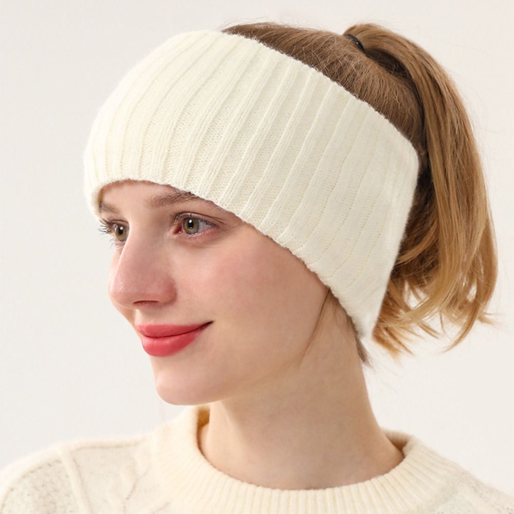 Sweet Ear Warm Knitted Headban - Winter Headband Fleece recension och pris