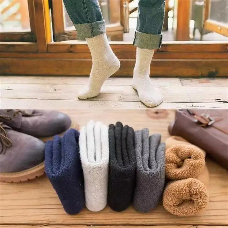 3Pairs/Men's Socks Winter Warm - Thermal Sock Wool recension och pris