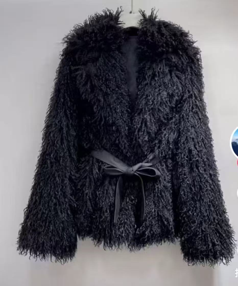 Fur Coats Women Autumn Winter  - Wool Coat Peacoat recension och pris